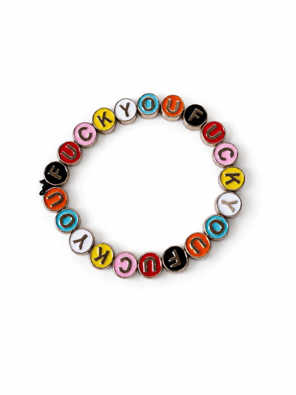 Paraphernalia Multicolor F You Bracelet